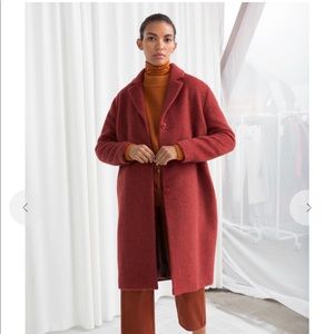 & Other Stories Red Coat